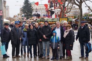 Gelöste Stimmung auf dem Weihnachtsmarkt