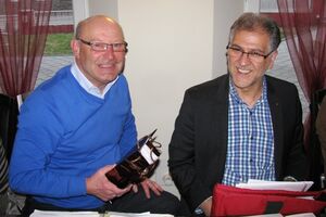 Seine volle Unterstützung versprach SPD-Chef Hans-Peter Storz dem Kandidaten Ergun Can